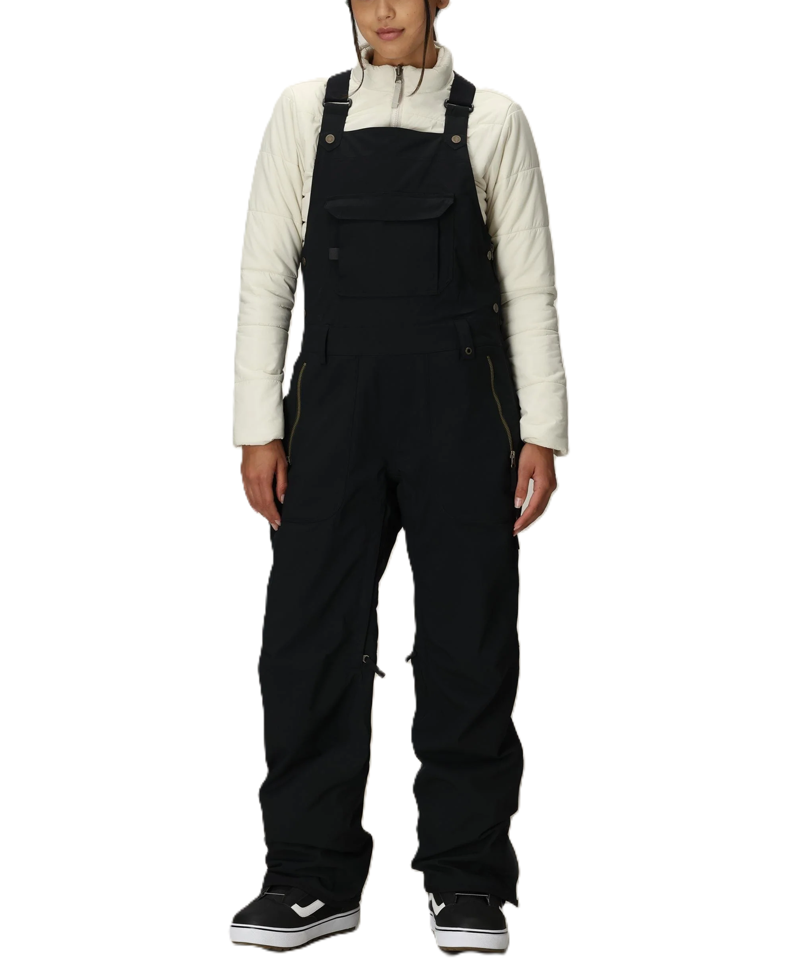 686 Black Magic Insulated Women's Snowboard Ski Bib Pants 2026