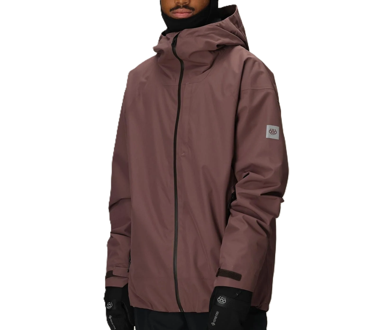 686 Gateway Men's Waterproof 2L Shell Jacket – Snowboard Ski Outerwear Peppercorn